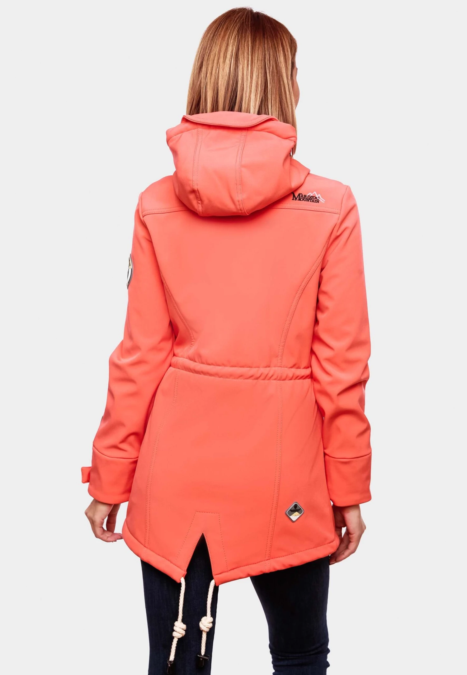 Marikoo Zimtzicke - Parka - Coral 4 Marikoo Zimtzicke - Parka - Coral - Imagen 2