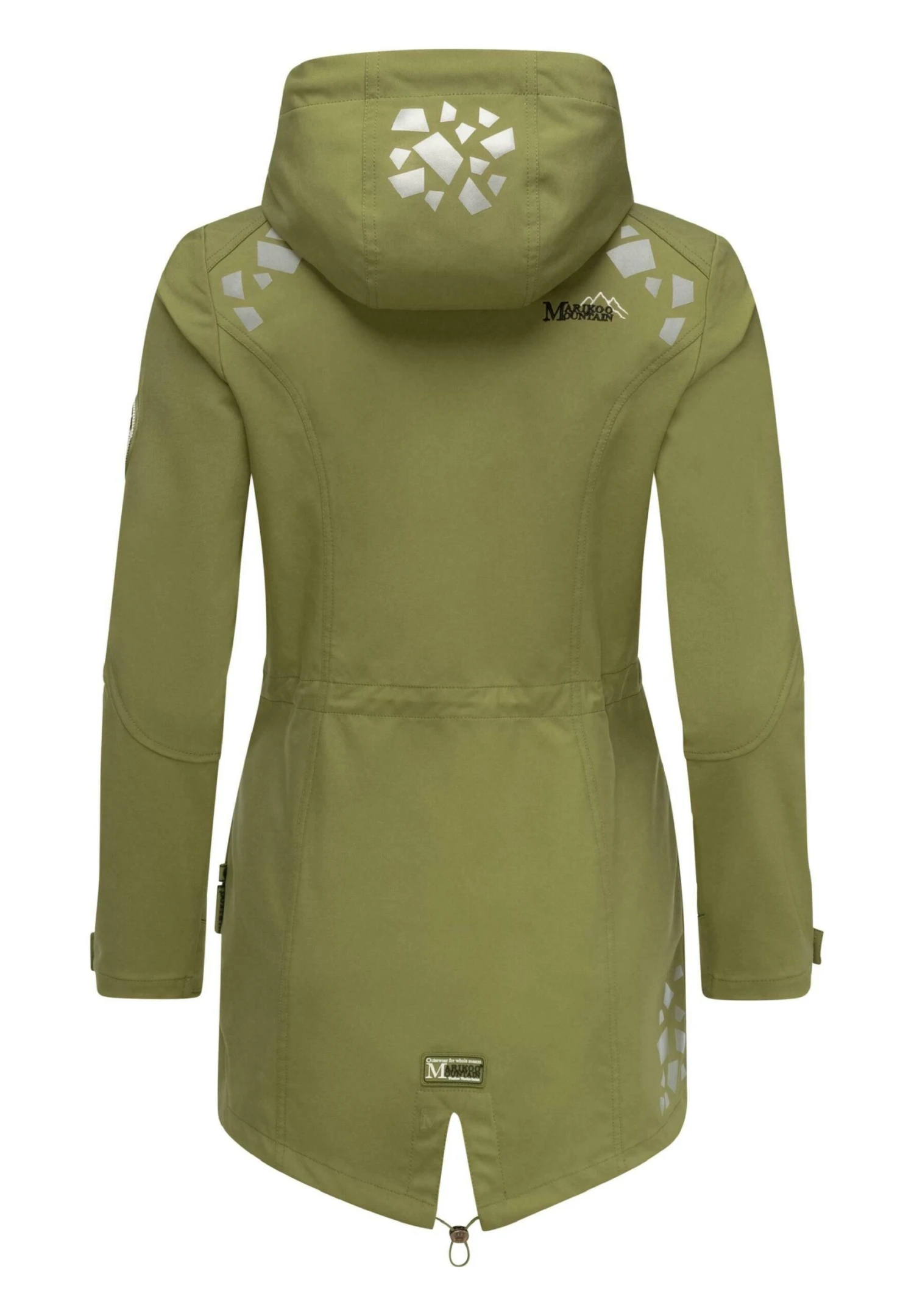 Marikoo Ulissaa - Impermeable - Olive 5 Marikoo Ulissaa - Impermeable - Olive - Imagen 3